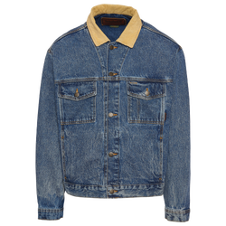 Men's - Timberland Denim Jacket  - Blue/Brown