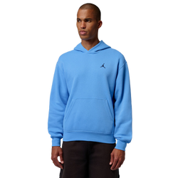 Men's - Jordan Brooklyn Fleece Pullover  - Black/Blue