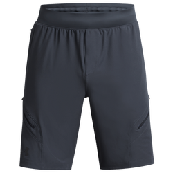 Men's - Under Armour Unstoppable Cargo Shorts - Downpour Gray/Black