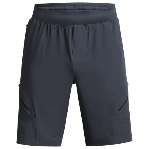 

Under Armour Mens Under Armour Unstoppable Cargo Shorts - Mens Downpour Gray/Black Size M