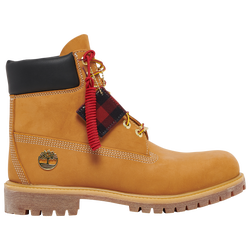 Boys' Grade School - Timberland 6" Premium Waterproof Boots  - Wheat/Wheat/Gold
