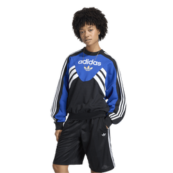 Men's - adidas Argentina Cutline Crew Sweater  - Blue/White