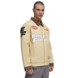 Men's - PUMA x Fast & Furious Workwear Jacket  - Cashew Brown/Black