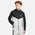 Nike Chandail à capuchon avec glissière complète en molleton Tech - Pour hommes Noir/Gris