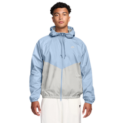 Men's - Nike NSW Windrunner Jacket  - Blue/Gray