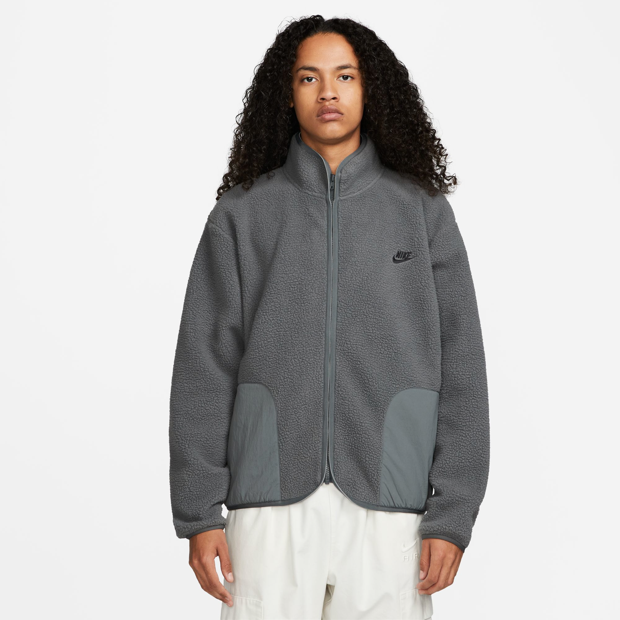 Nike on sale fleece windbreaker