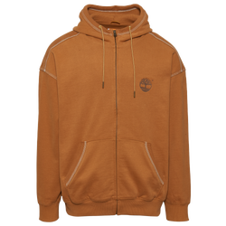 Men's - Timberland Boot Hoodie Full-Zip  - Wheat/Wheat