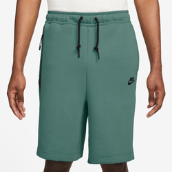 Men's - Nike Tech Fleece Shorts  - Black/Bicoastal