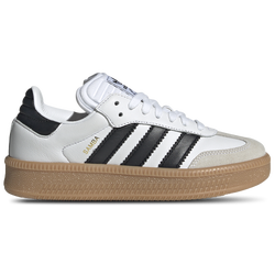 Boys' Grade School - adidas Originals Samba XLG   - White/Gum/Core Black