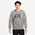 Nike Club BB Crew Letters  - Men's Dark Grey Heather/White