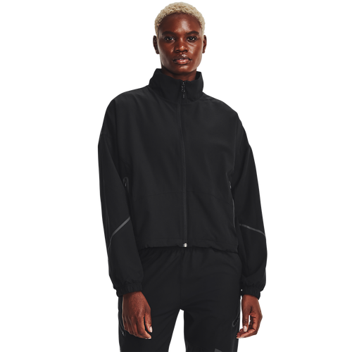 

Under Armour Womens Under Armour Unstoppable Jacket - Womens Black/Black Size M