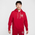 Nike Club BB Pullover Hoodie  - Men's Gym Red/Grey