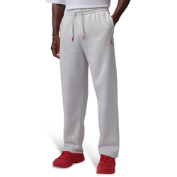 Men's - Jordan Brooklyn Fleece Open Hem Pant  - Gray
