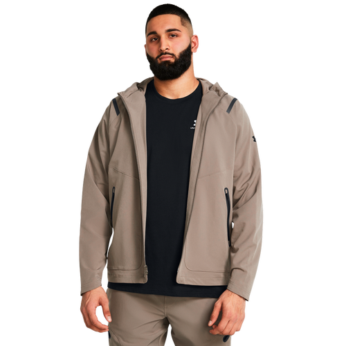 Under Armour Unstoppable Full-Zip Jacket - Under Armour Taupe Dusk/Black