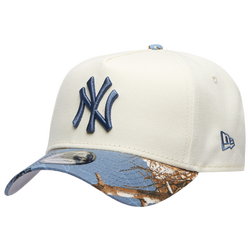Adult - New Era Yankees 940 A-Frame RealTree Cap  - Chrome/Multi