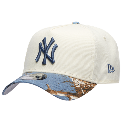 New Era Women's York Yankees 940 A-Frame RealTree Cap - Adult Size NS - Chrome/Multi