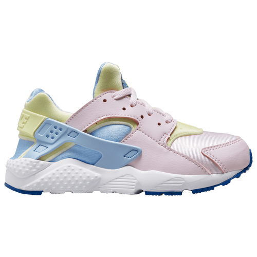 

Nike Girls Nike Huarache Run - Girls' Preschool Running Shoes Pearl Pink/Cobalt Bliss/Citron Tint Size 12.0