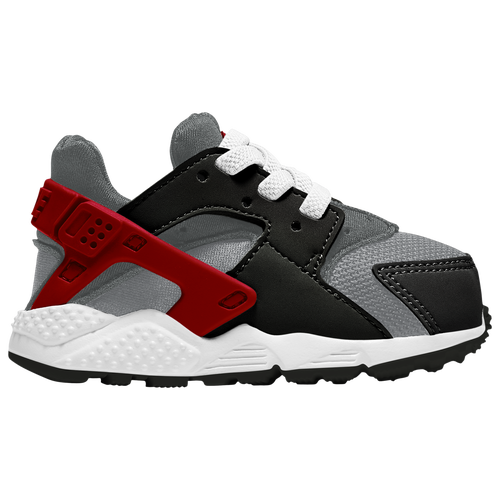 

Nike Boys Nike Huarache Run - Boys' Toddler Running Shoes Grey/Red Size 04.0