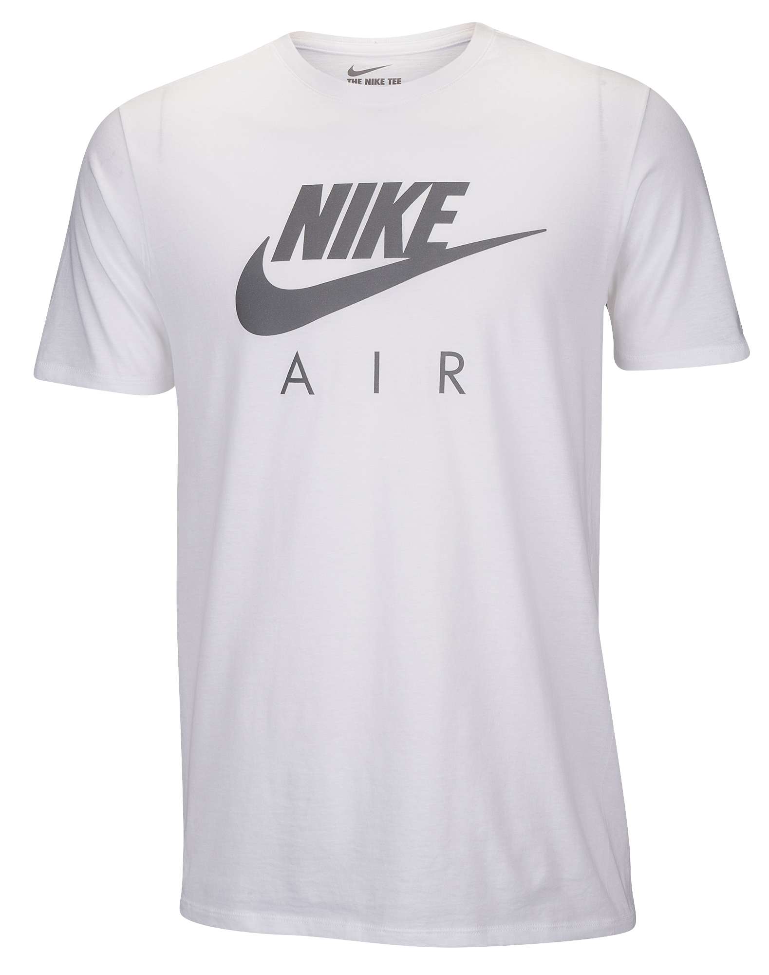 white red and black nike shirt