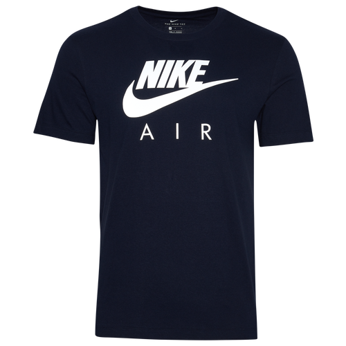 

Nike Mens Nike Air T-Shirt - Mens Navy/Reflective Silver Size L