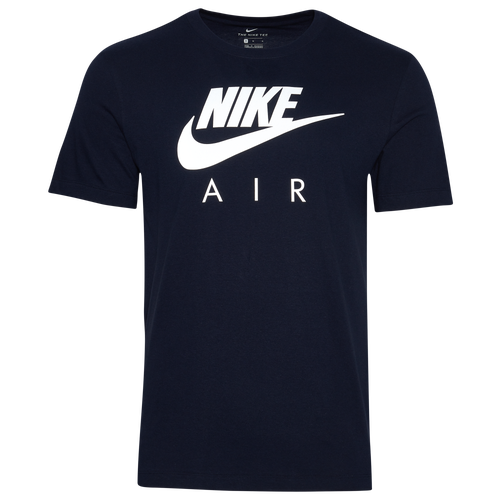 

Nike Mens Nike Air T-Shirt - Mens Navy/Reflective Silver Size M
