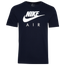Nike Air T-Shirt - Men's Navy/Reflective Silver