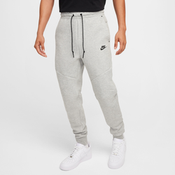 Men's - Nike Tech Fleece Joggers  - Dark Grey Heather/Black