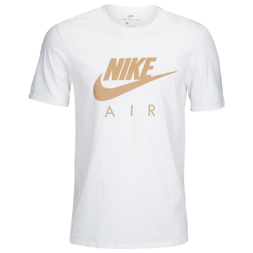 

Nike Mens Nike Air T-Shirt - Mens Gold Reflective/White Size L