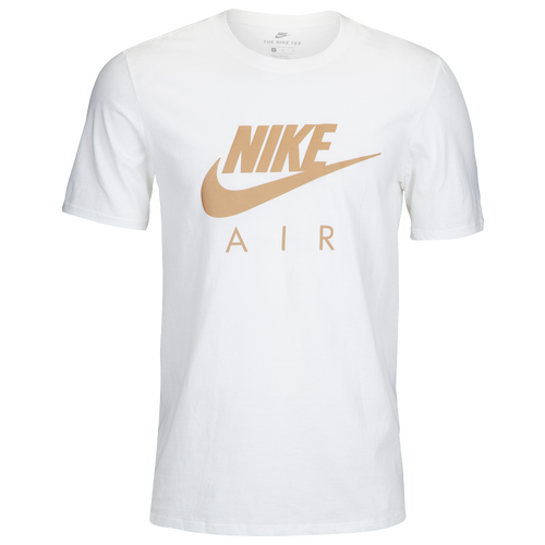 

Nike Mens Nike Air T-Shirt - Mens Gold Reflective/White Size XL