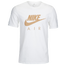 Nike Air T-Shirt - Men's White/Gold Reflective