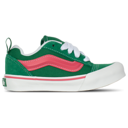 Boys' Preschool - Vans Knu Skool  - Pink/Green/White