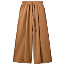Women's - UGG Classic Wide Leg Pants - Brown/Chestnut