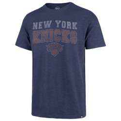 Men's - 47 Brand Knicks Stadium Wave Scrum T-Shirt - Bleacher Blue