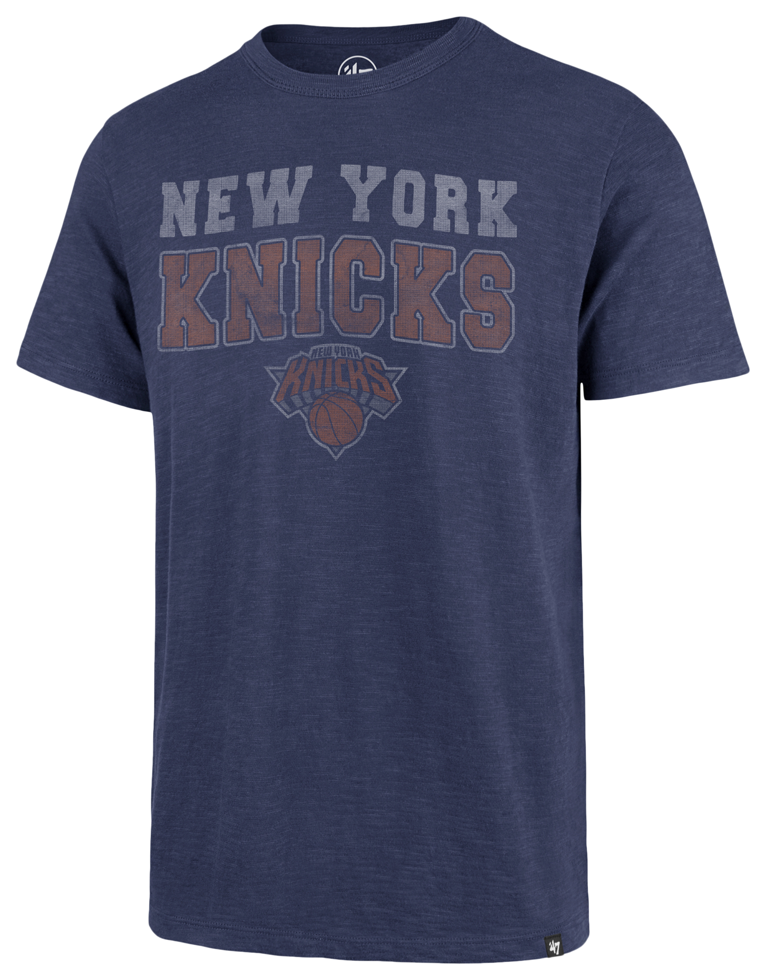 47 Brand Knicks Stadium Wave Scrum T-Shirt - Men's