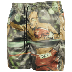 Men's - Coney Island Picnic X Everlast Watercolor 5.5" Nylon Shorts - Multi/Green