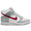 Nike Dunk High SE - Boys' Grade School Smoke Grey/Gym Red/White