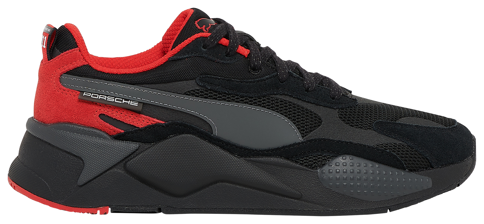 puma rs black red