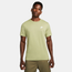 Nike Embroidered Futura T-Shirt - Men's Olive/White