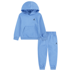 Boys' Toddler - Jordan Brooklyn Fleece Pullover set  - University Blue