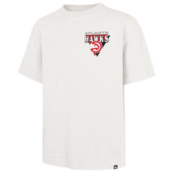 Men's - 47 Brand Hawks Alternate Under Bar Foundation T-Shirt - Sandstone