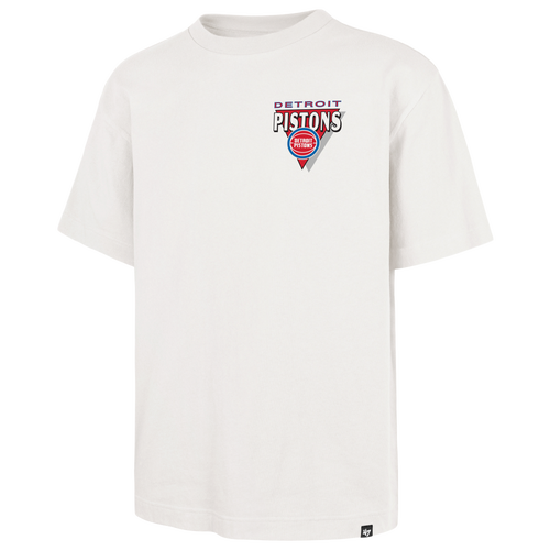 47 Brand Mens Detroit Pistons Pistons Alternate Under Bar Foundation T-Shirt - - Sandstone