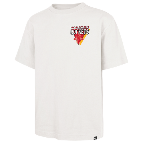 47 Brand Mens Houston Rockets Rockets Alternate Under Bar Foundation T-Shirt - - Sandstone Size XXL
