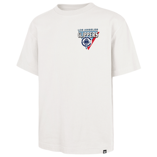 47 Brand Mens Los Angeles Clippers Clippers Alternate Under Bar Foundation T-Shirt - - Sandstone