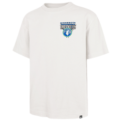 Men's - 47 Brand Timberwolves Alt Under Bar Foundation T-Shirt - Sandstone