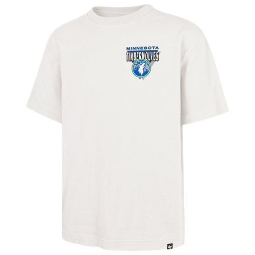 47 Brand Mens Timberwolves Alt Under Bar Foundation T-Shirt - - Sandstone