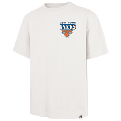 Men's - 47 Brand Knicks Alternate Under Bar Foundation T-Shirt - Sandstone