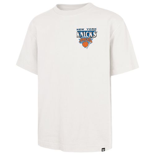 47 Brand Mens New York Knicks Alternate Under Bar Foundation T-Shirt - - Sandstone