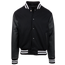 M2M Varsity Jacket - Men's Black/White