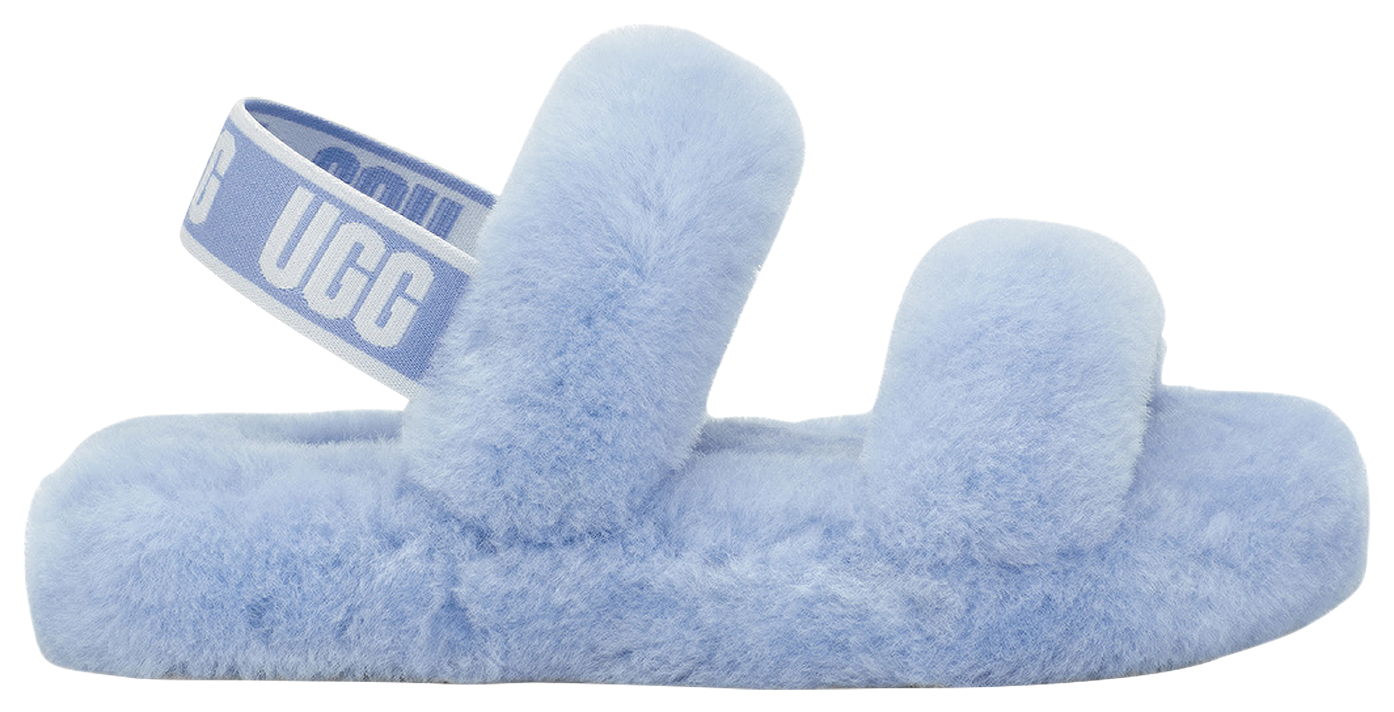 uggs slides blue