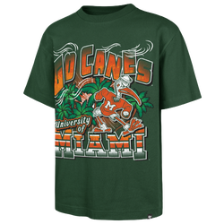 Men's - 47 Brand Univ Of Miami Varsity House Foundation T-Shirt - Dark Green